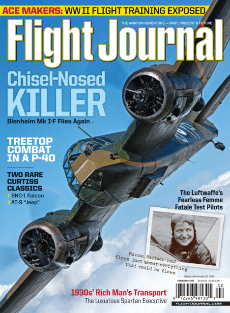 Flight-Journal February 01, 2016 Issue Cover