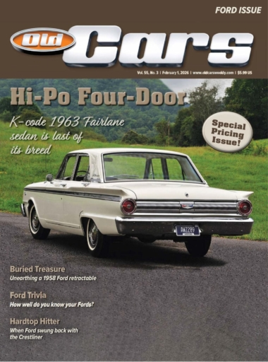 Old Cars February 01, 2026 Issue Cover