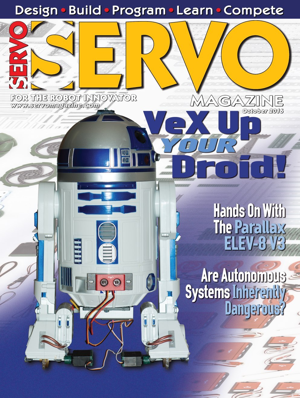 Servo-Magazine October 01, 2016 Issue Cover