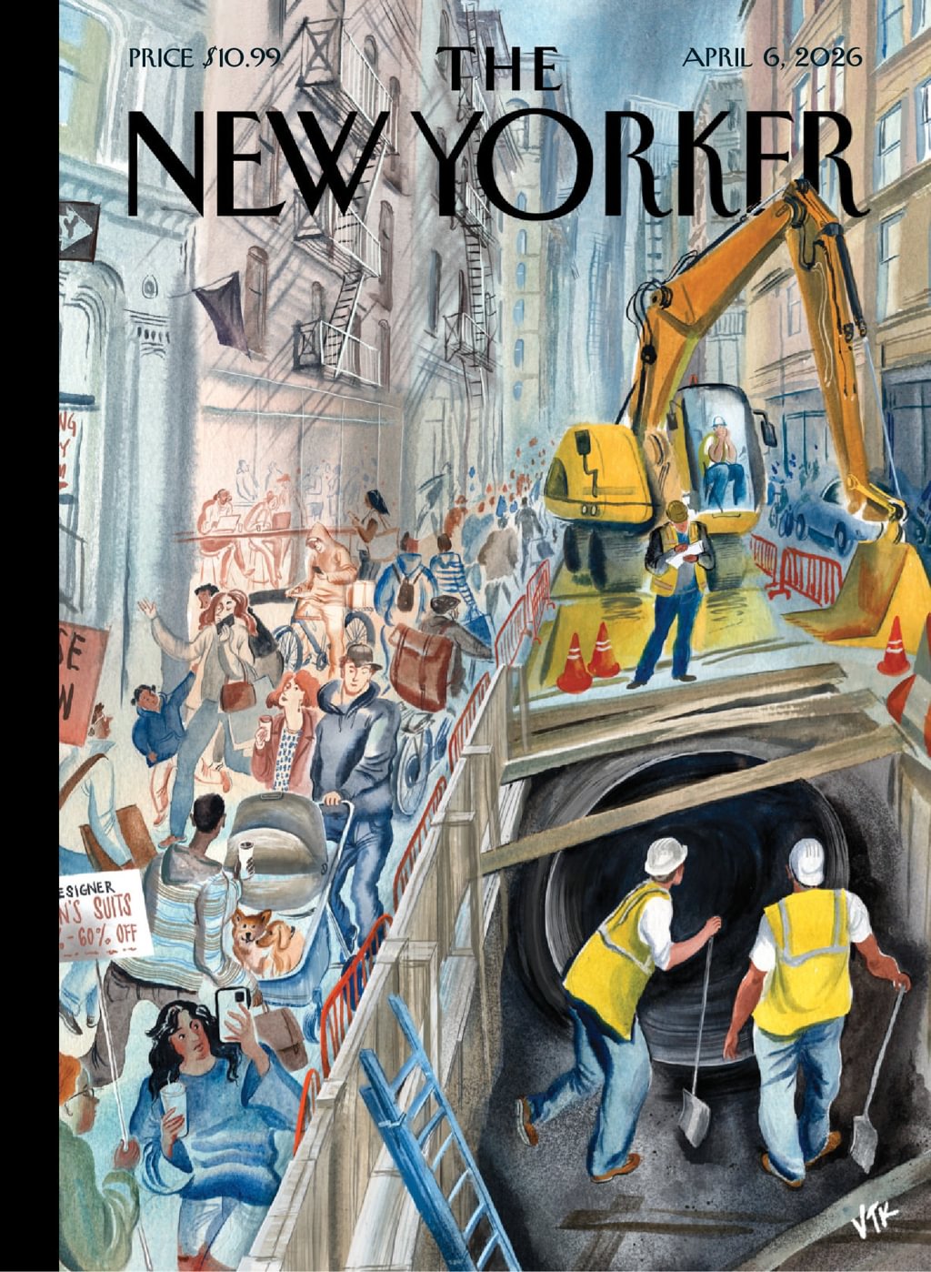 The-New-Yorker April 06, 2026 Issue Cover