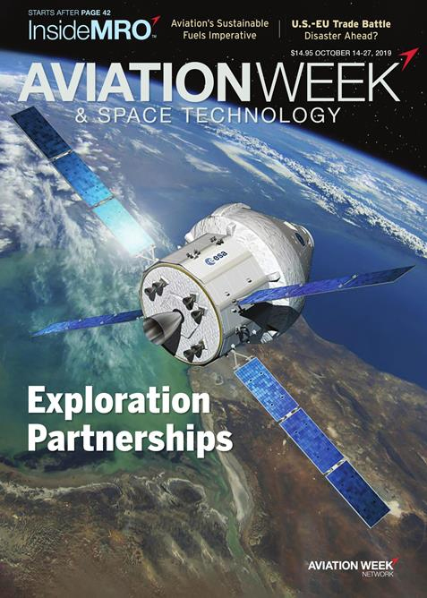 Aviation-Week-and-Space-Technology October 14, 2019 Issue Cover