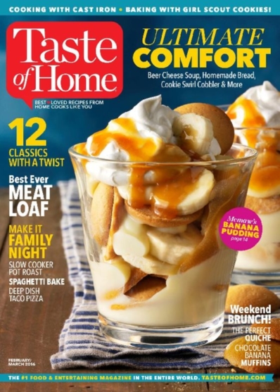 Taste of Home February 01, 2017 Issue Cover