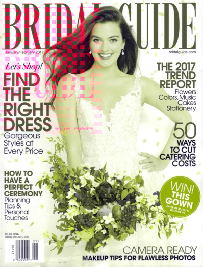 Bridal Guide January 01, 2017 Issue Cover