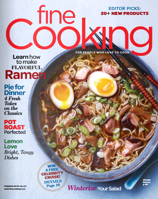 Fine-Cooking February 01, 2018 Issue Cover