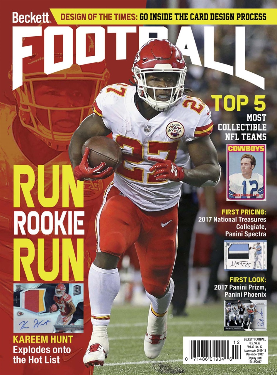 Beckett-Football December 01, 2017 Issue Cover