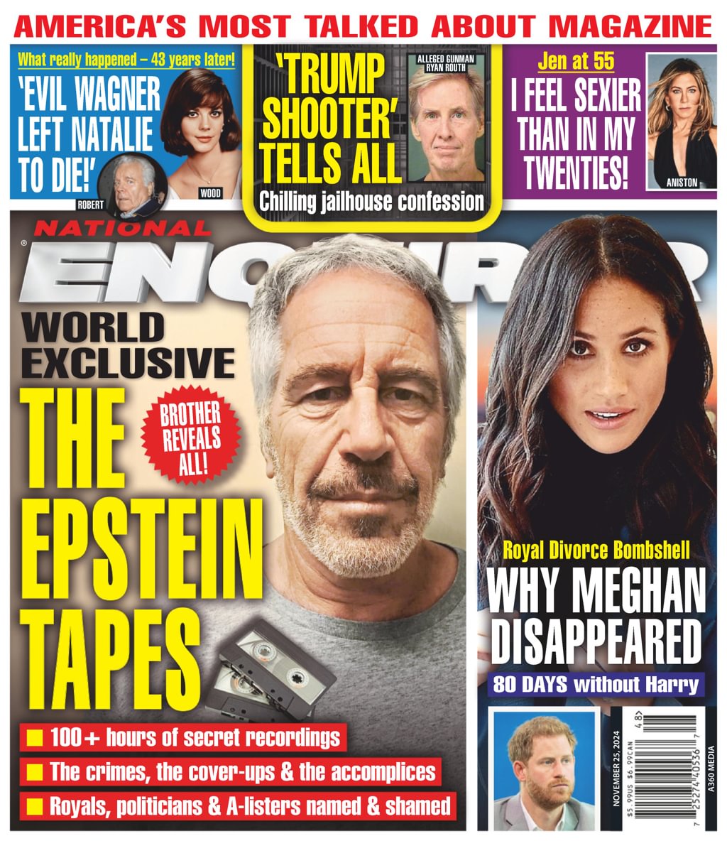 national-enquirer November 25, 2024 Issue Cover