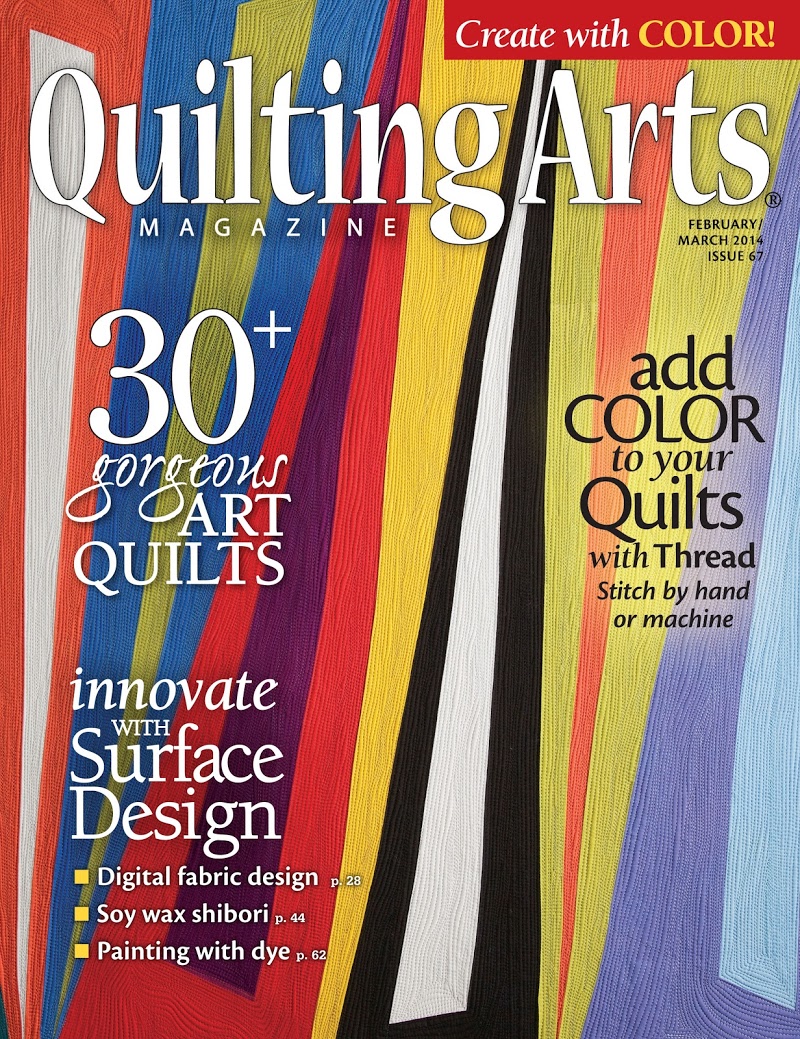 Quilting-Arts February 01, 2014 Issue Cover