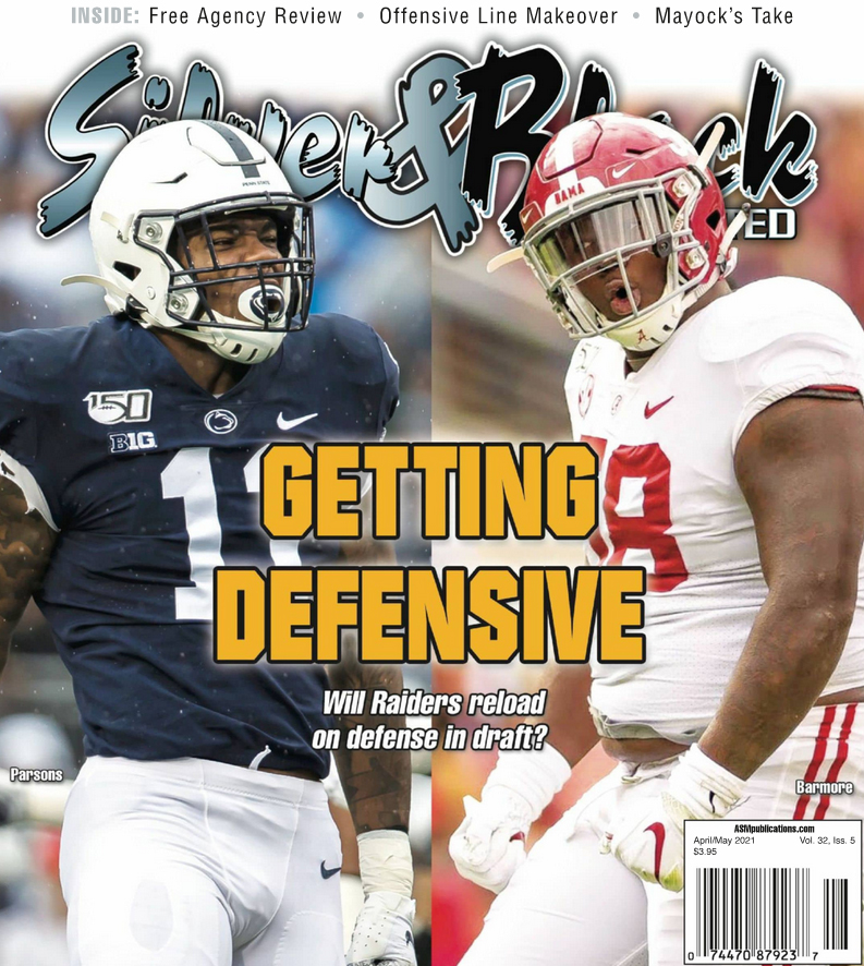 Silver-and-Black-Illustrated April 01, 2021 Issue Cover