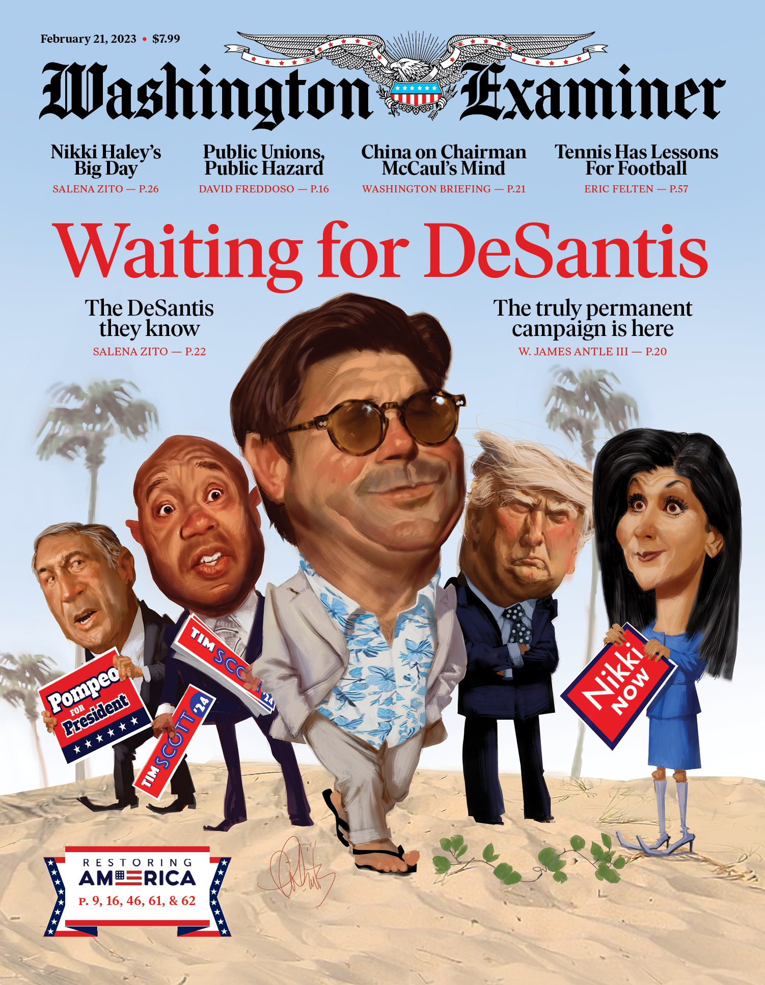 Washington-Examiner February 21, 2023 Issue Cover
