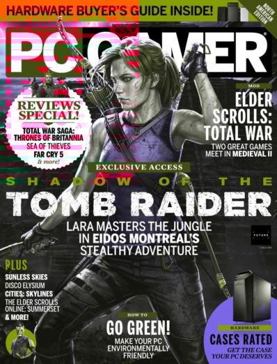 PC Gamer (US Edition) July 01, 2018 Issue Cover