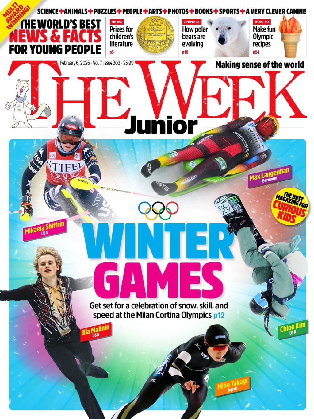 The Week Junior February 06, 2026 Issue Cover