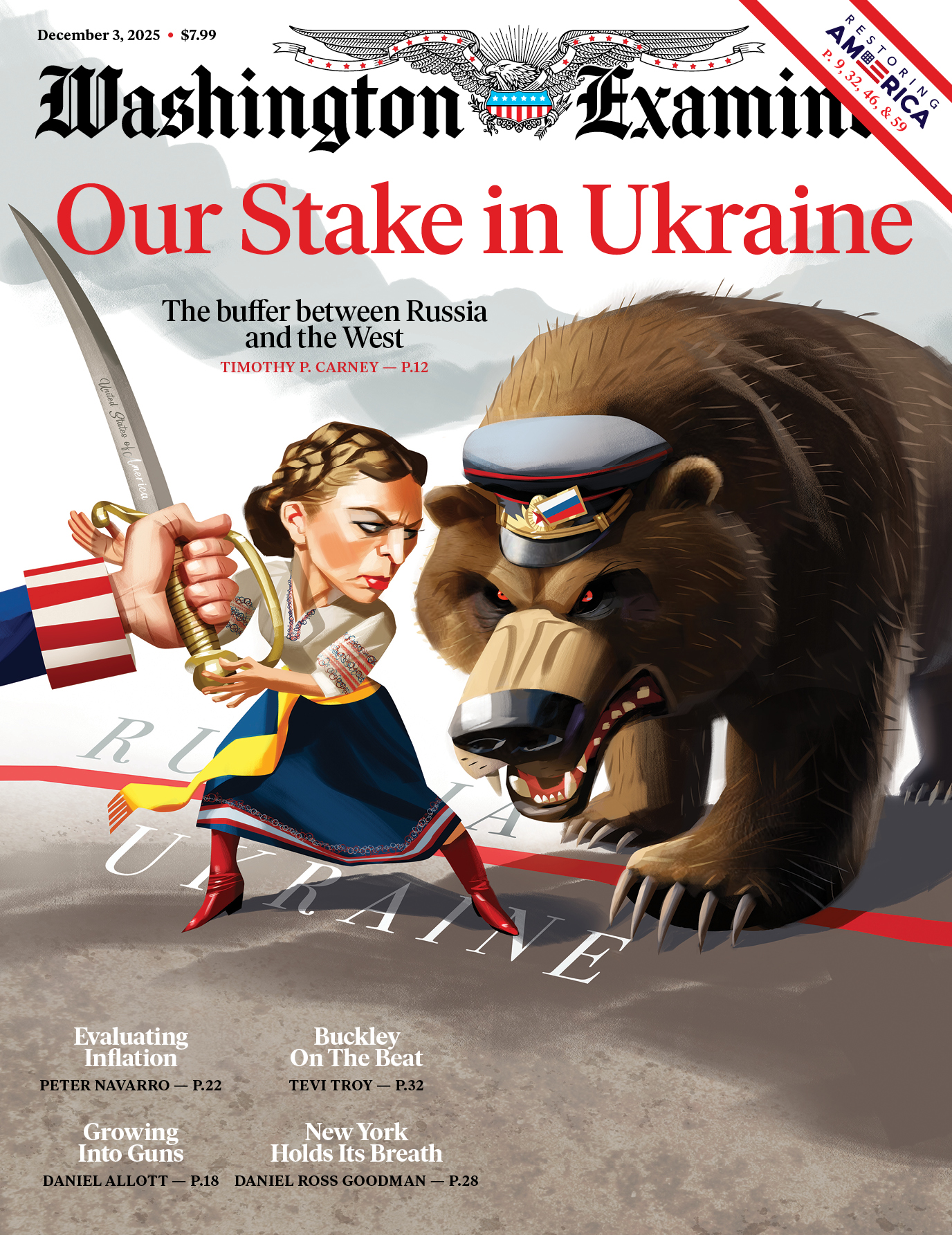 Washington-Examiner December 03, 2025 Issue Cover