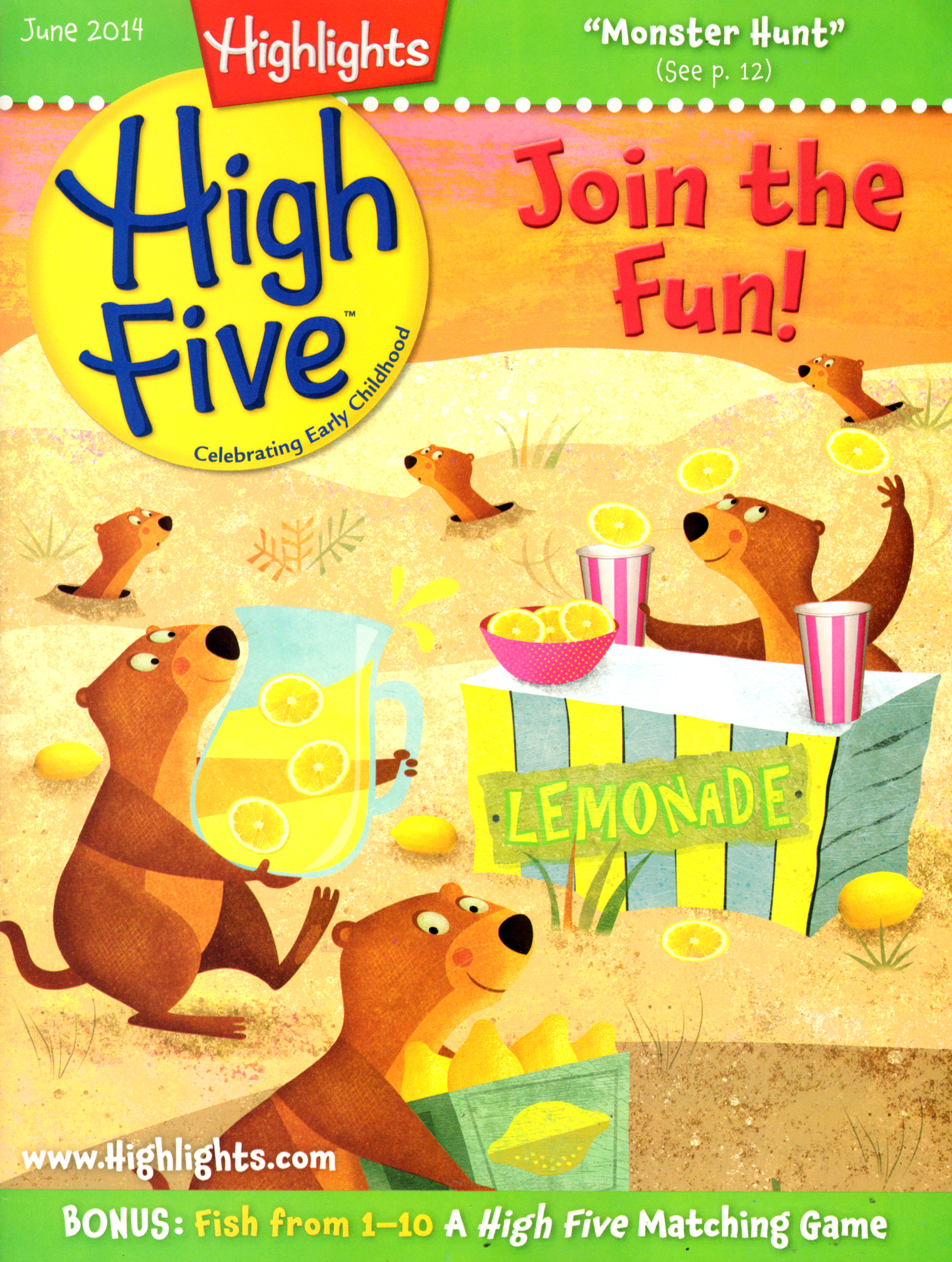 Highlights-High-Five June 01, 2014 Issue Cover