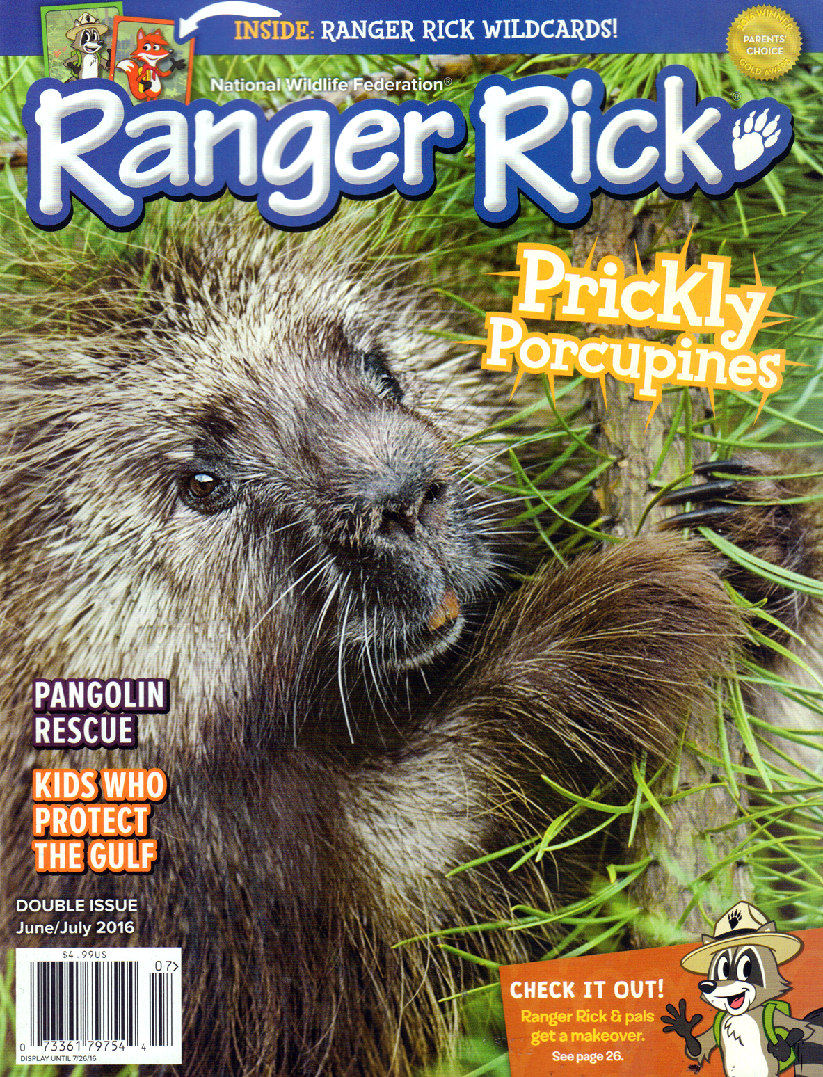 Ranger-Rick June 01, 2016 Issue Cover