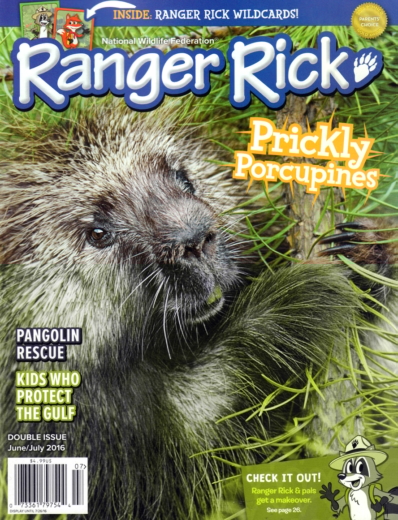 Ranger Rick June 01, 2016 Issue Cover