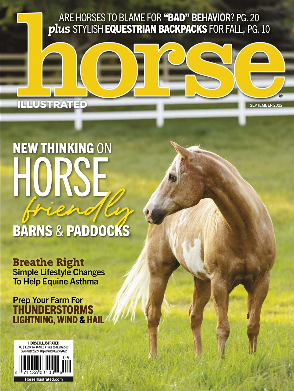 Horse-Illustrated September 01, 2022 Issue Cover