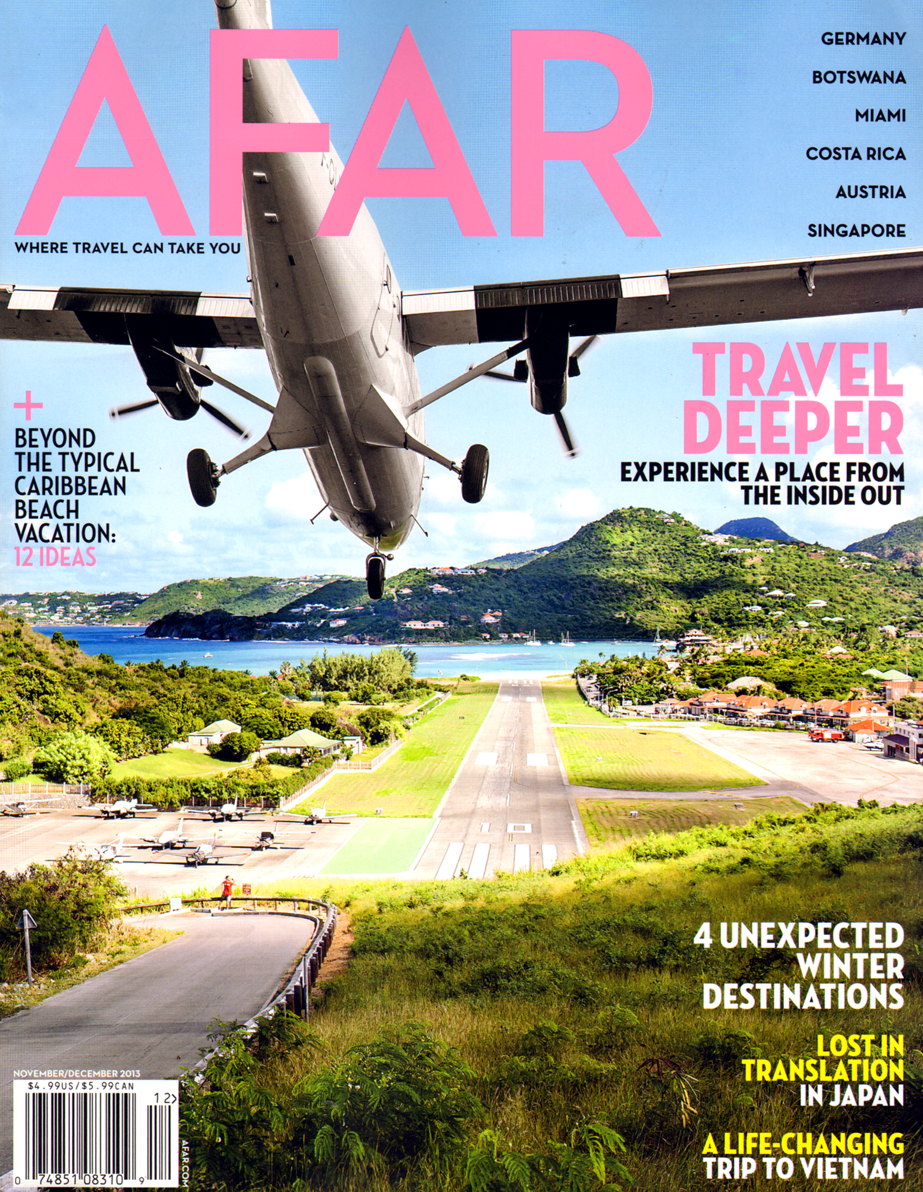 AFAR November 01, 2013 Issue Cover