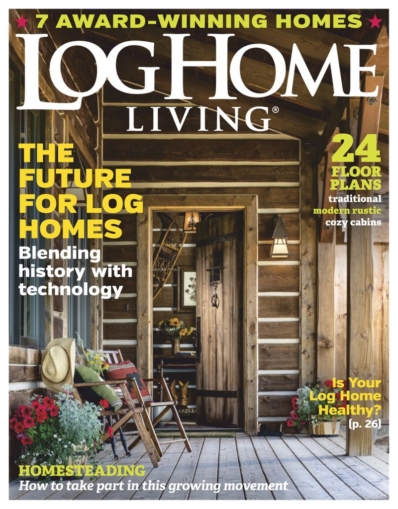 Log and Timber Home Living March 01, 2019 Issue Cover