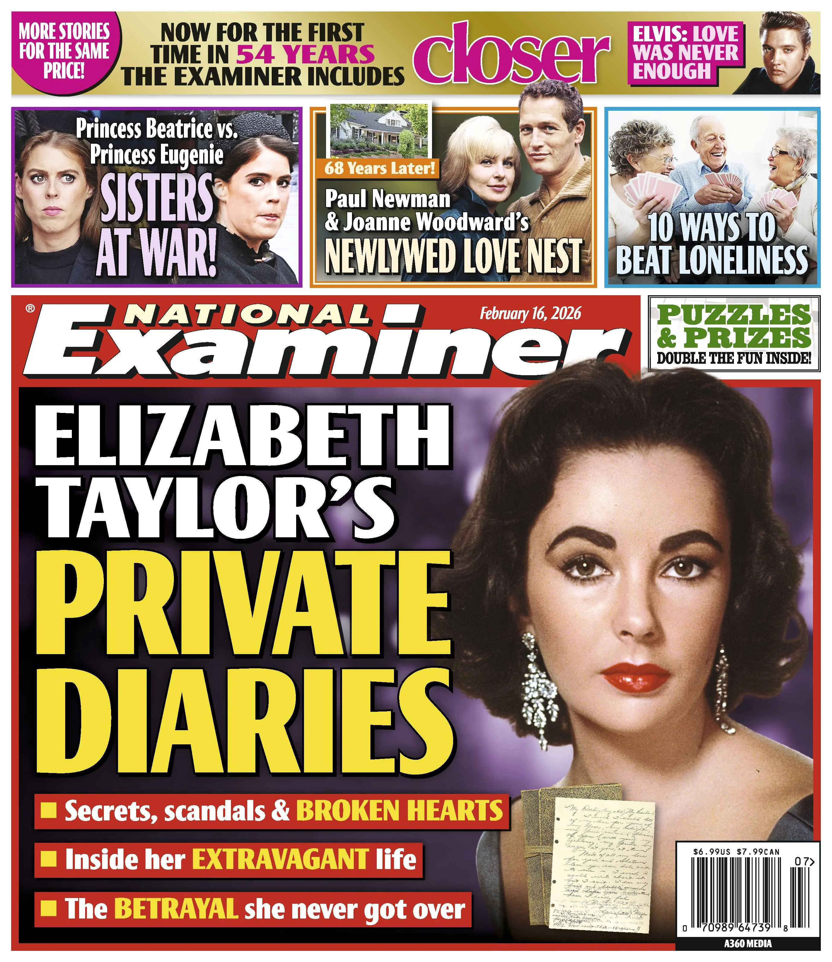 National-Examiner February 16, 2026 Issue Cover