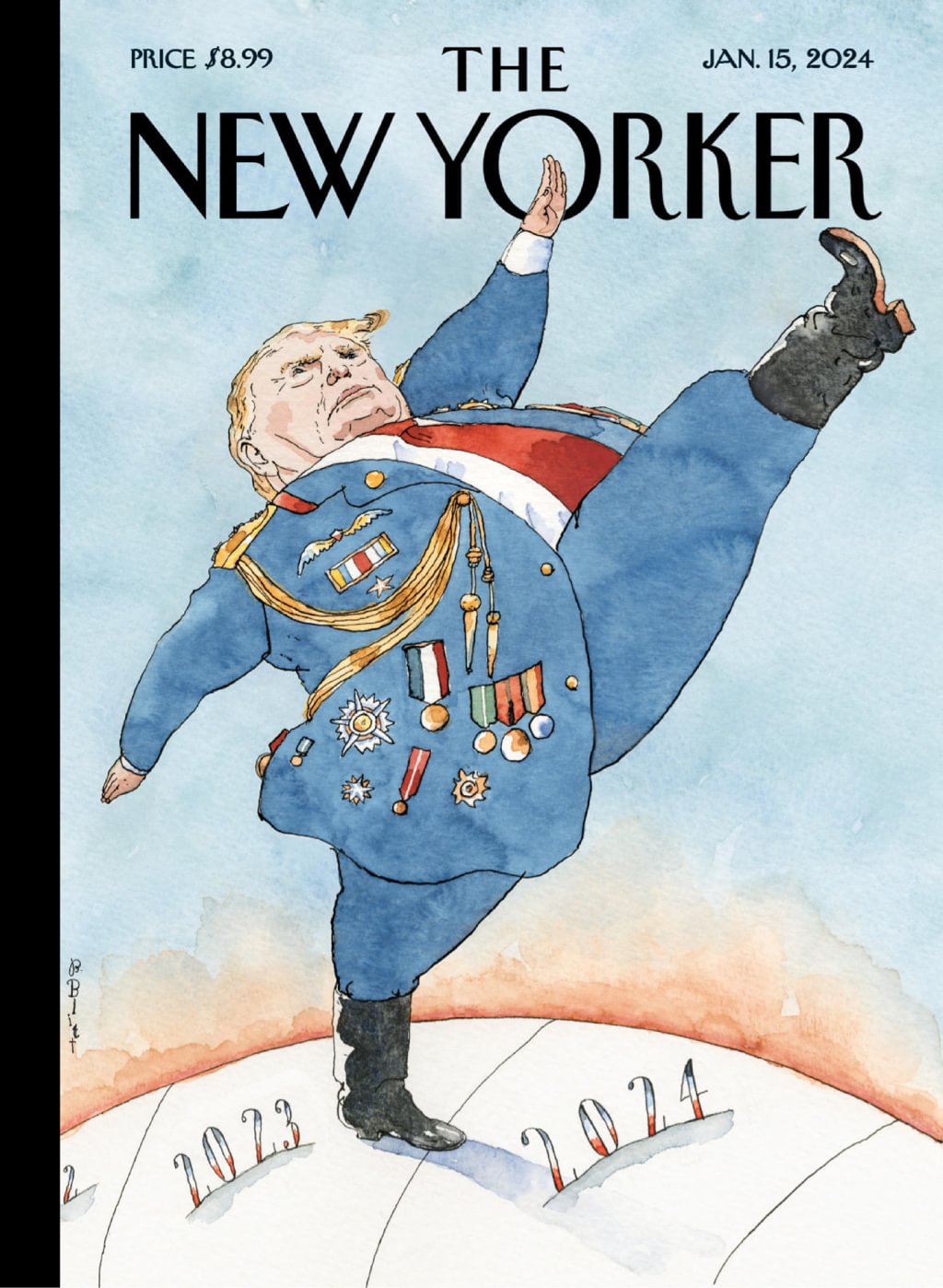 The-New-Yorker January 15, 2024 Issue Cover