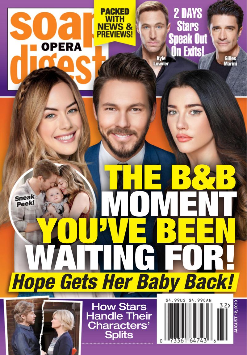 soap-opera-digest August 12, 2019 Issue Cover