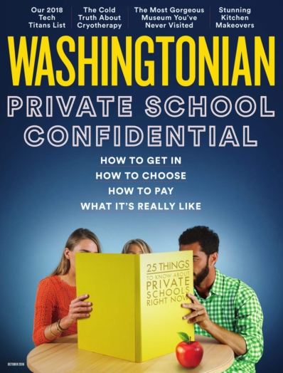 Washingtonian October 01, 2018 Issue Cover