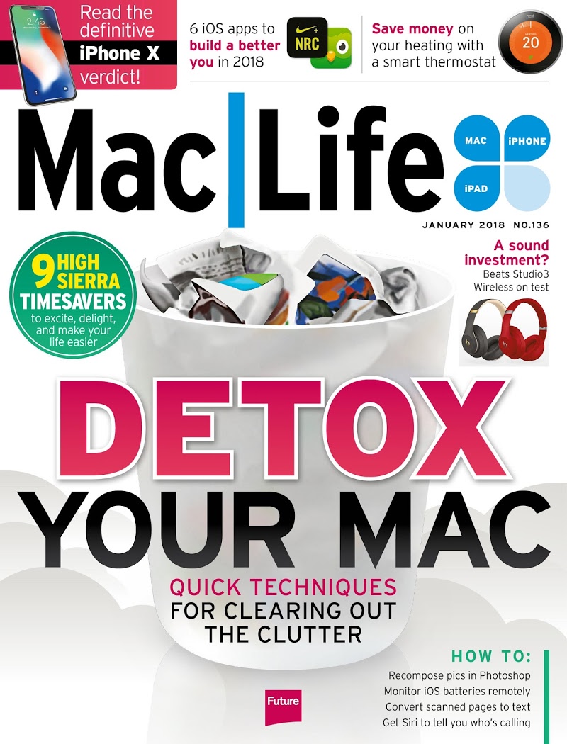 Mac-|-Life January 01, 2018 Issue Cover