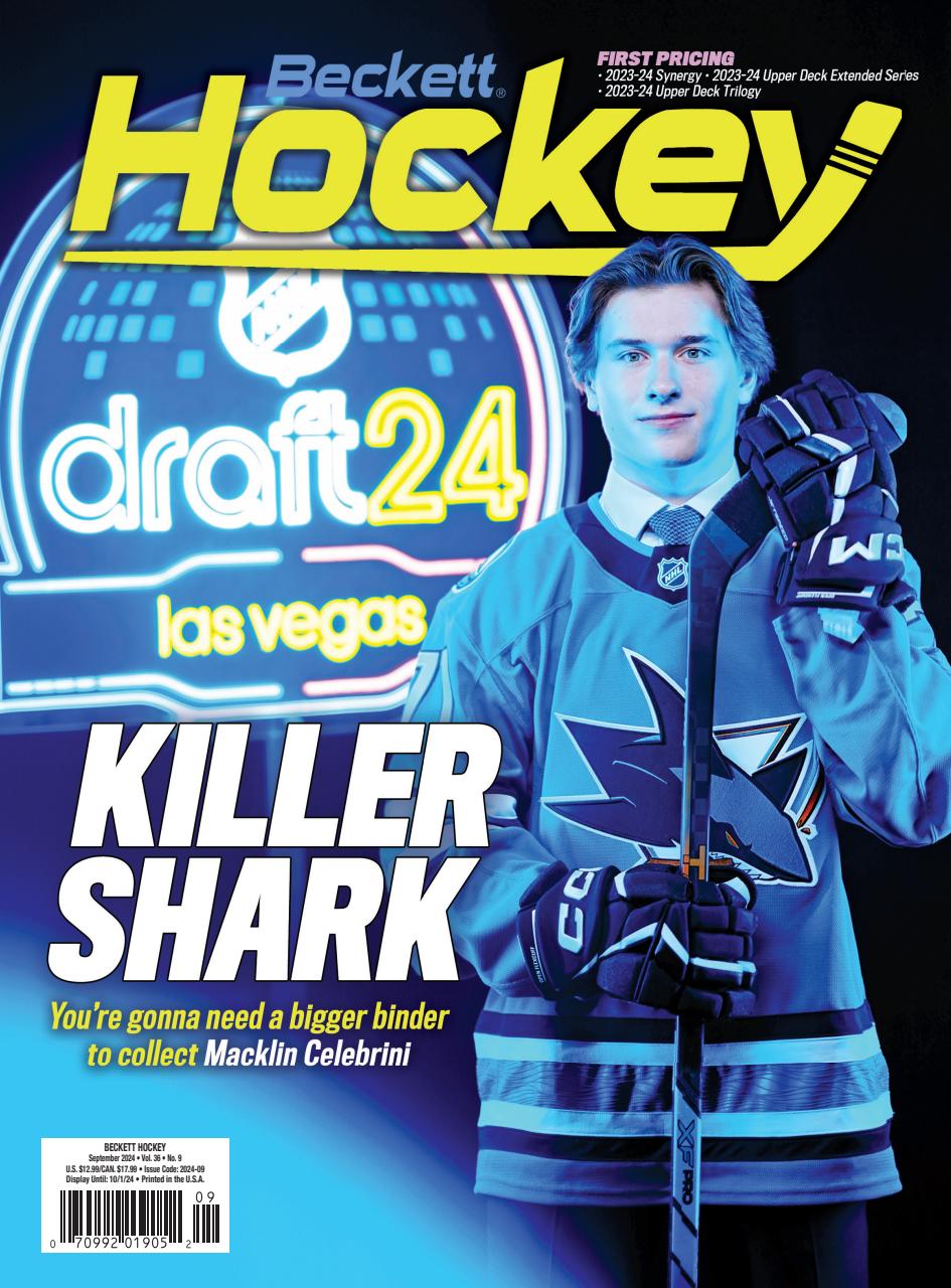 Beckett-Hockey September 01, 2024 Issue Cover