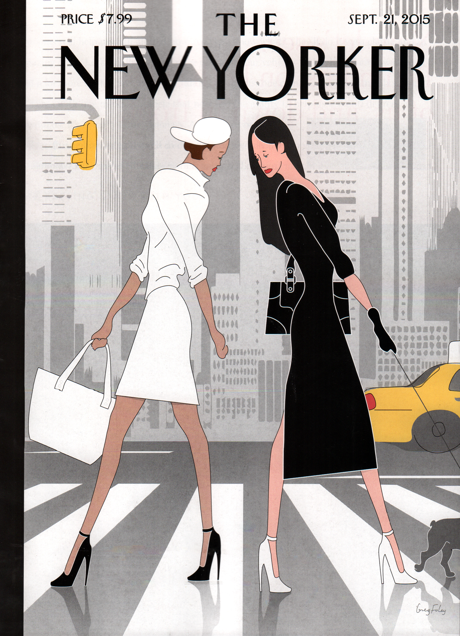 The-New-Yorker September 21, 2015 Issue Cover