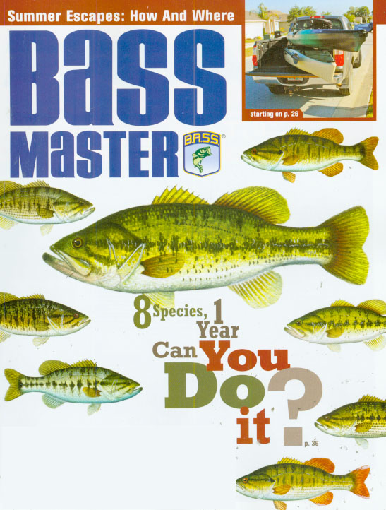 Bassmaster July 01, 2009 Issue Cover