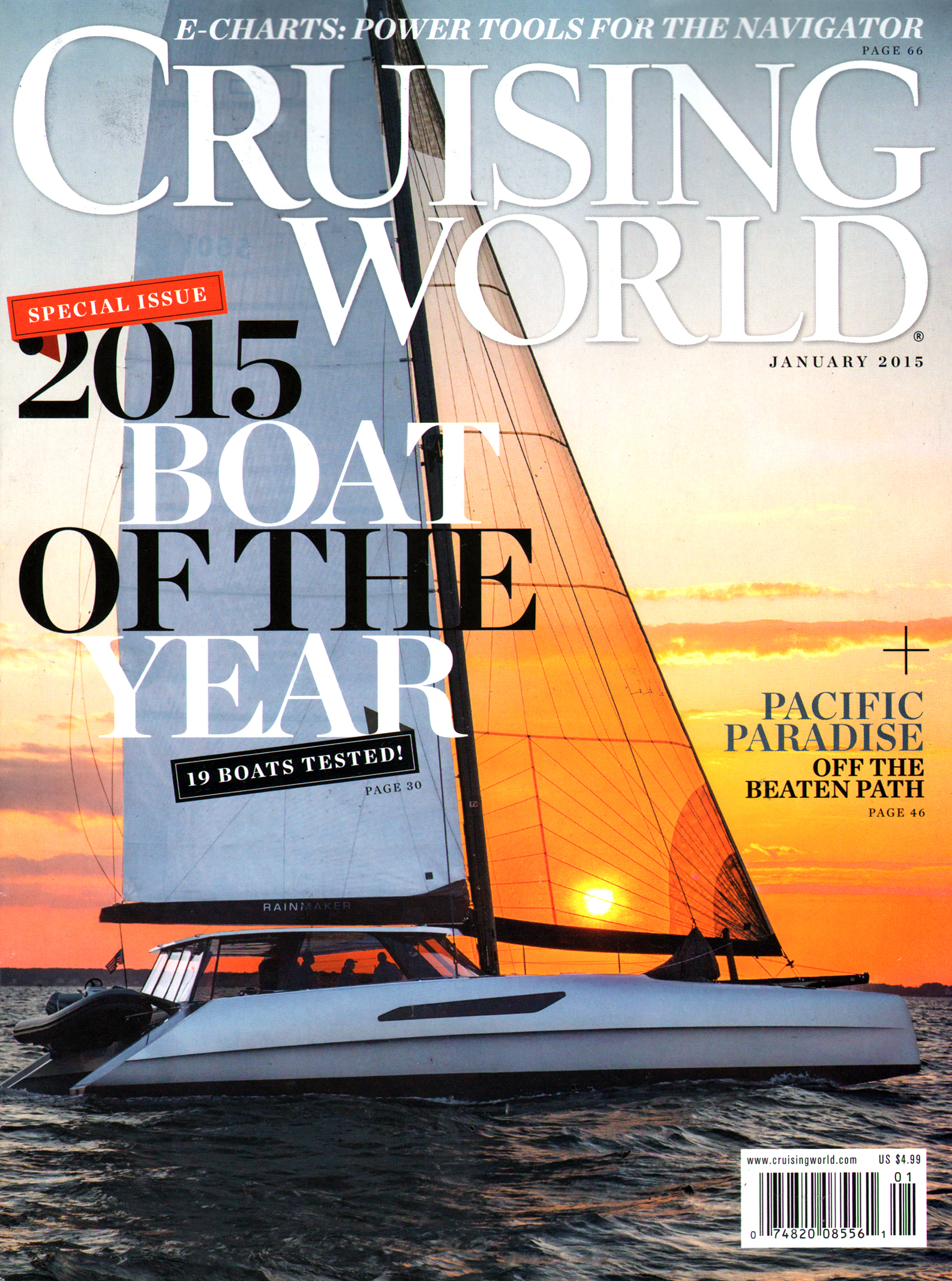 Cruising-World January 01, 2015 Issue Cover