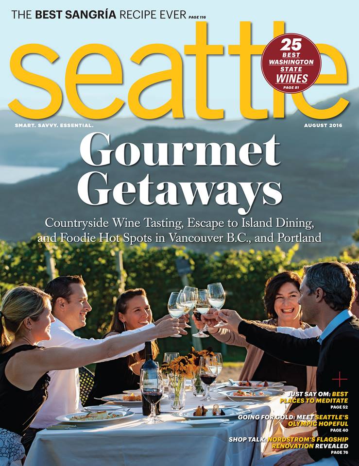 Seattle-Magazine August 01, 2016 Issue Cover