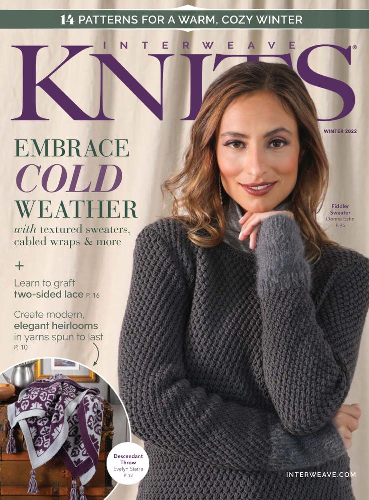 Interweave-Knits December 01, 2021 Issue Cover