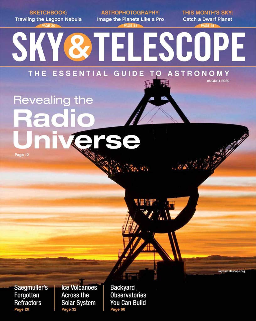 Sky-and-Telescope August 01, 2020 Issue Cover