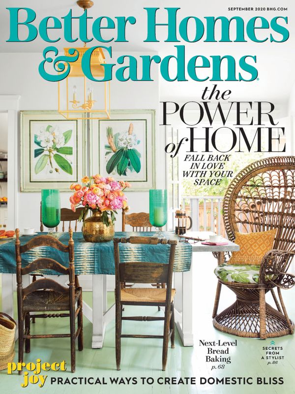 Better-Homes-and-Gardens September 01, 2020 Issue Cover