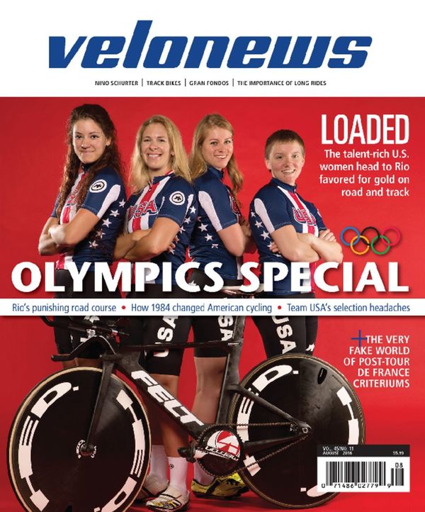 VeloNews August 01, 2016 Issue Cover
