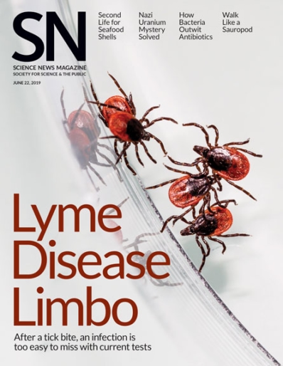 Science News June 22, 2019 Issue Cover