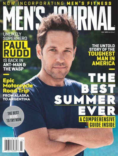 Men's Journal July 01, 2018 Issue Cover