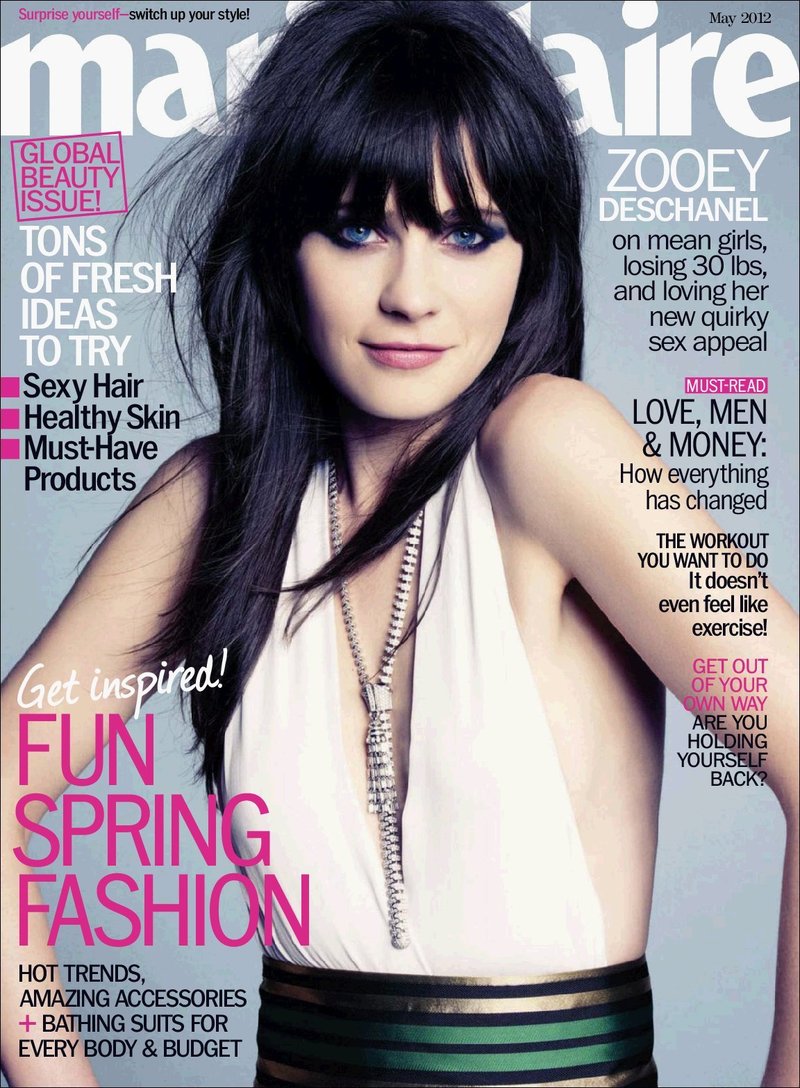 marie-claire May 01, 2012 Issue Cover