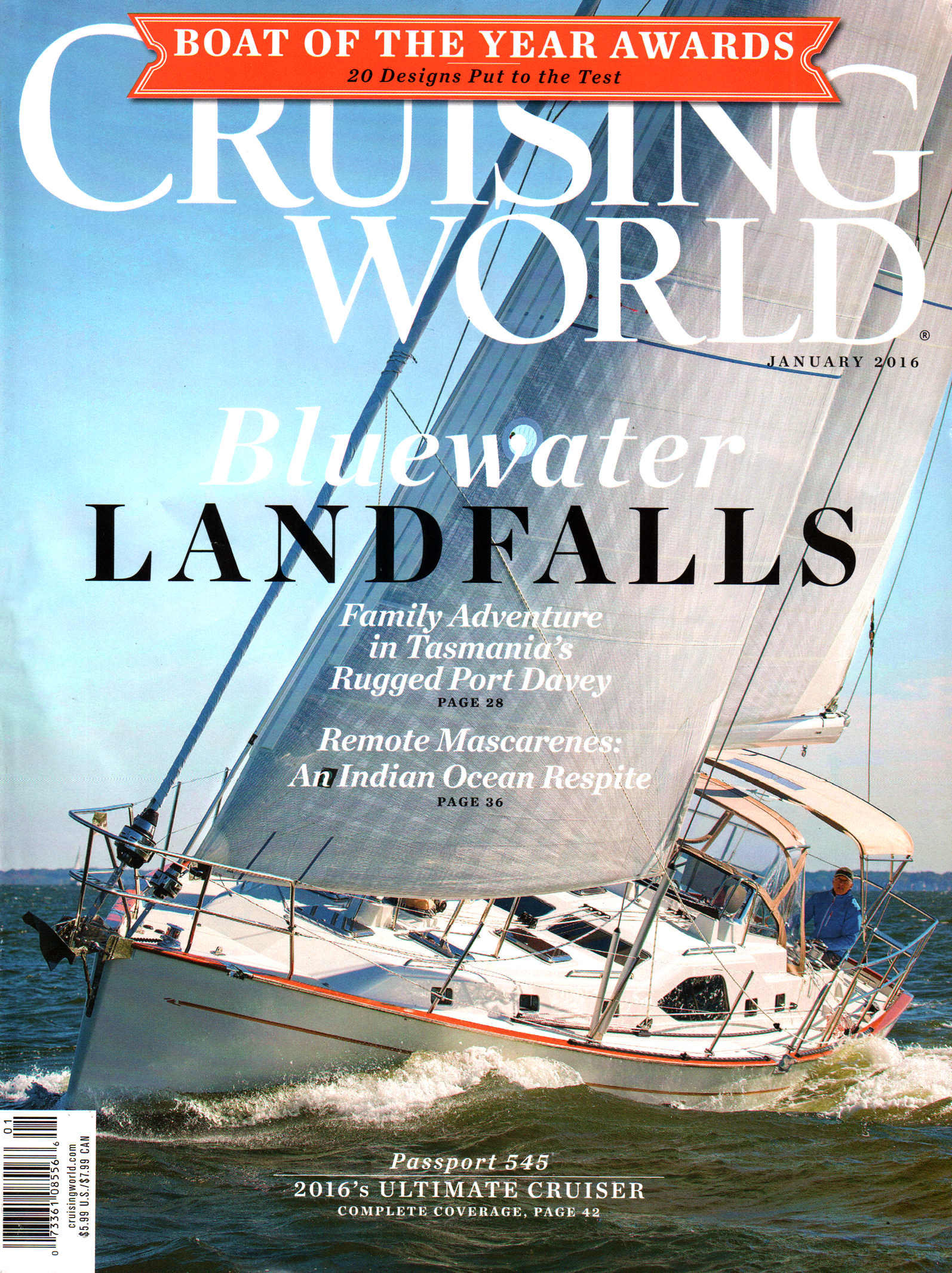 Cruising-World January 01, 2016 Issue Cover