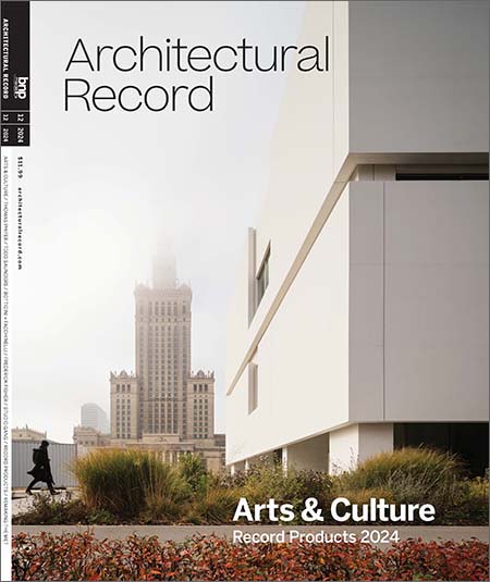 Architectural-Record December 01, 2024 Issue Cover