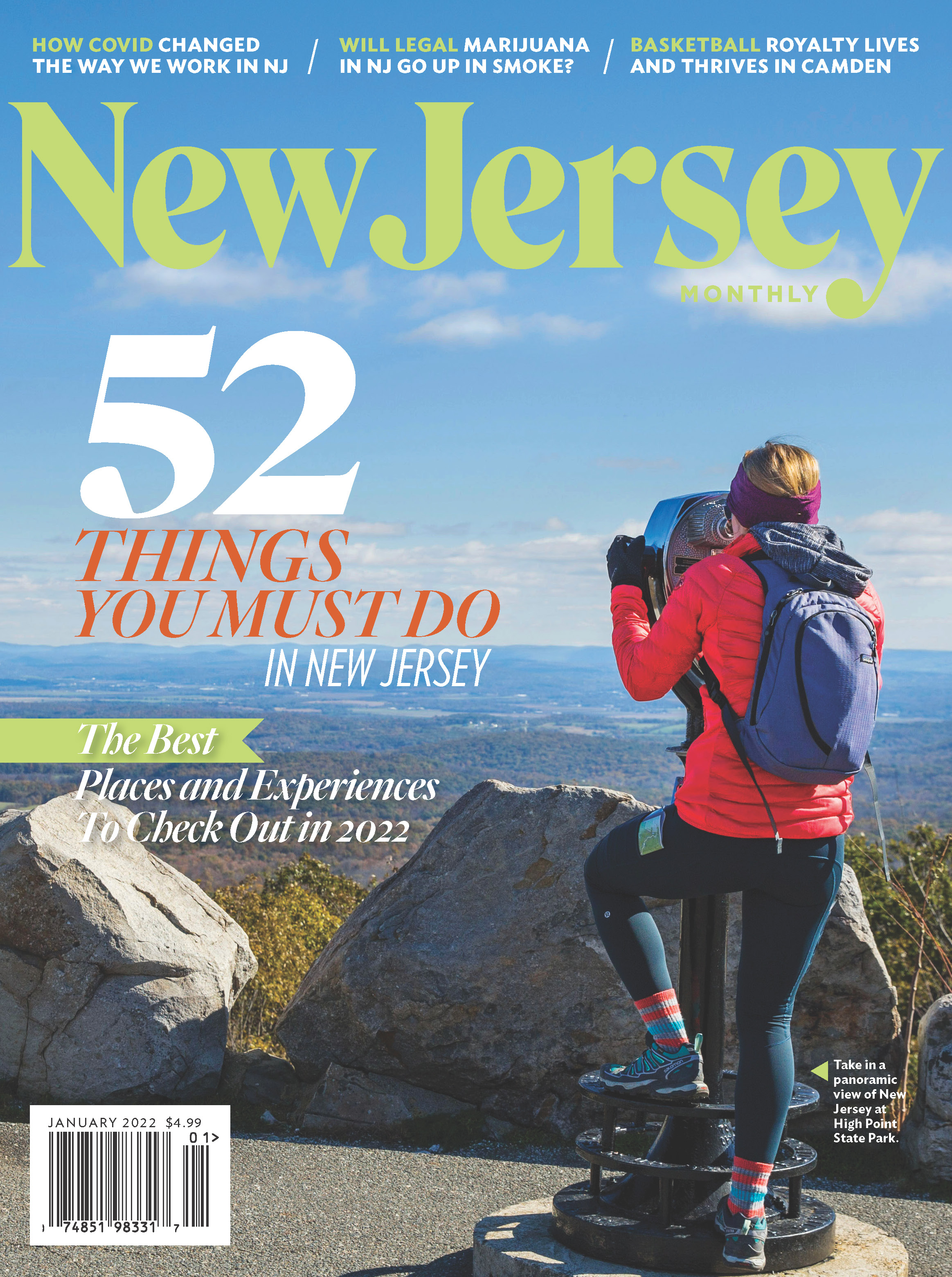 New-Jersey-Monthly January 01, 2022 Issue Cover