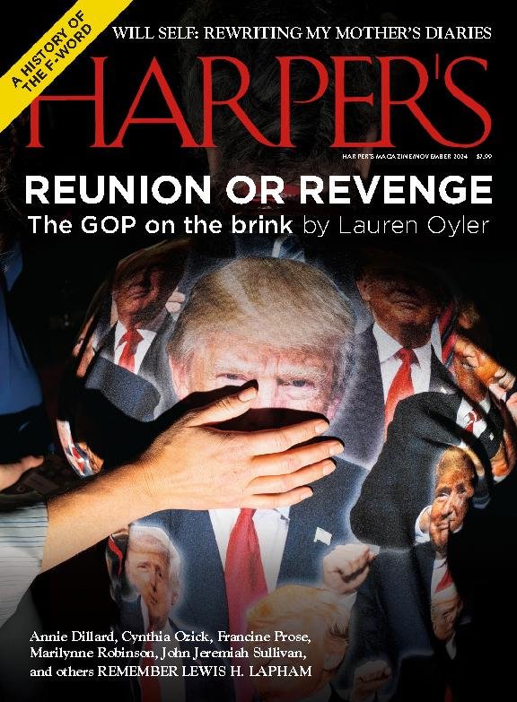 Harpers November 01, 2024 Issue Cover
