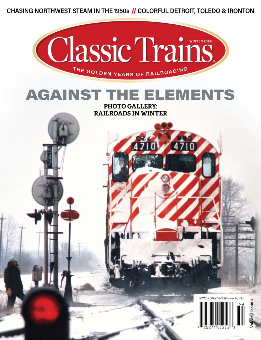 Classic-Trains December 01, 2024 Issue Cover