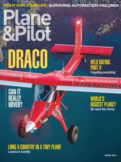 Plane & Pilot March 01, 2019 Issue Cover