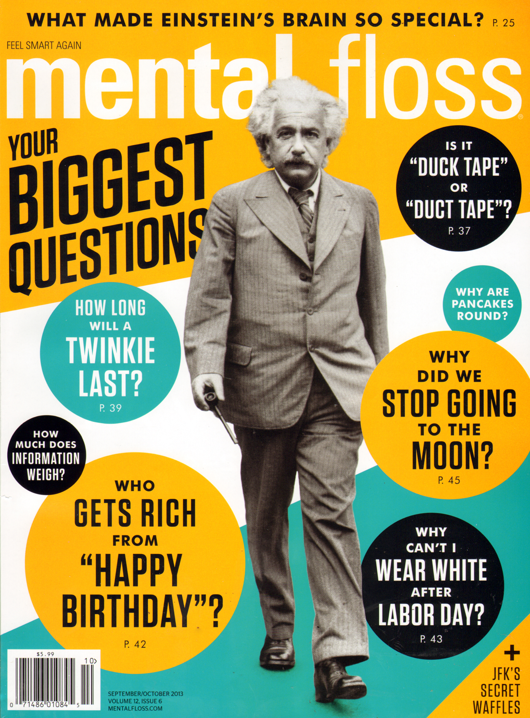 Mental-Floss September 01, 2013 Issue Cover