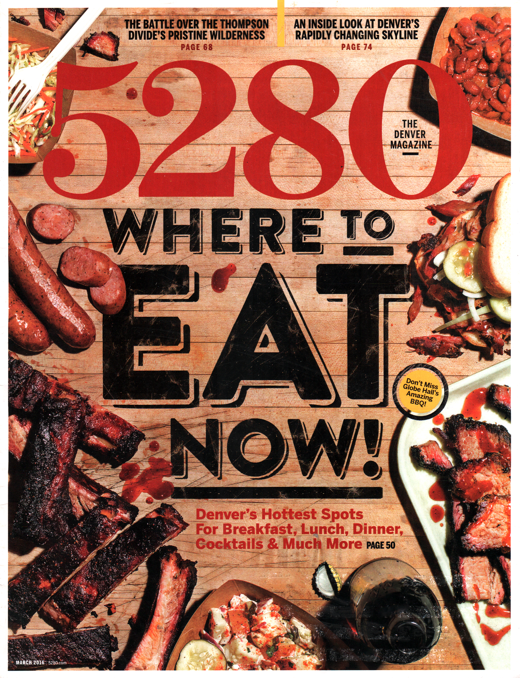 5280-Magazine March 01, 2016 Issue Cover