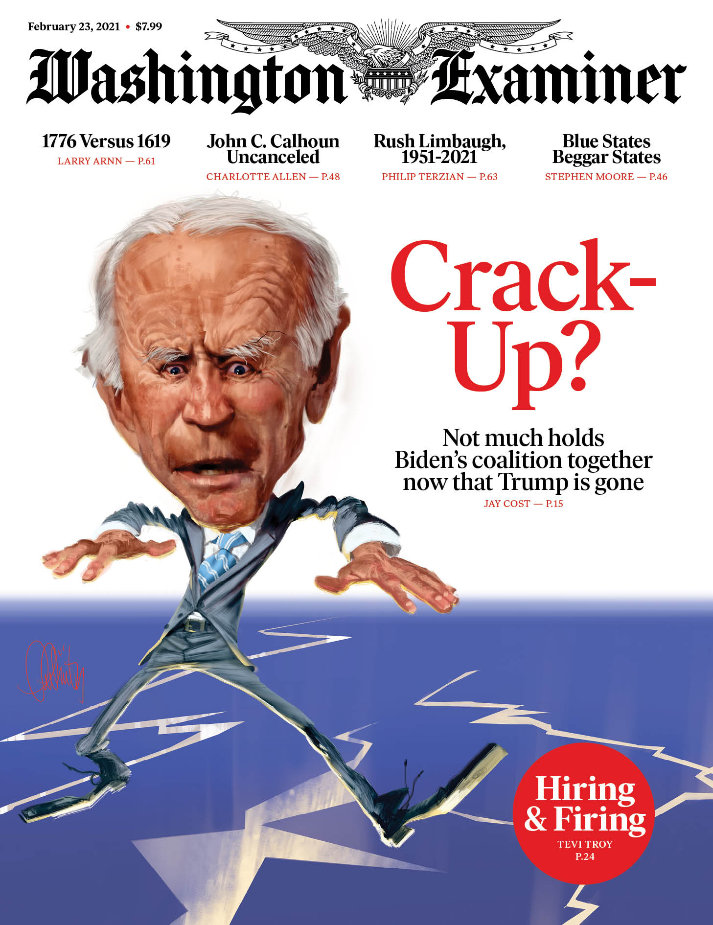 Washington-Examiner February 23, 2021 Issue Cover