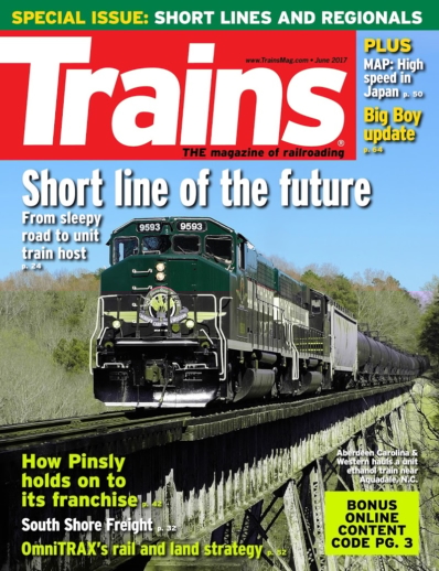 Trains June 01, 2017 Issue Cover