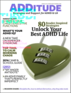 ADDitude March 01, 2016 Issue Cover